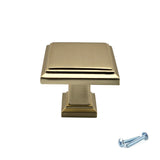 M4TEC Knob Handle Brushed Brass VH9 Series