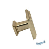 M4TEC Knob Handle Brushed Brass VH9 Series