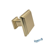 M4TEC Knob Handle Brushed Brass VH9 Series