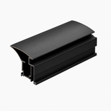 Muster eines gebogenen Schiebetürrahmens