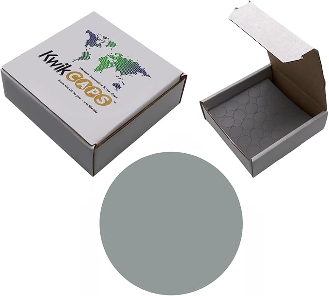 KwikCaps Self Adhesive Screw Cover Caps - Fjord Green (046) U636 ST9