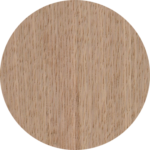 KwikCaps Self Adhesive Screw Cover Caps - Real Oak Veneer Unfinished (202)