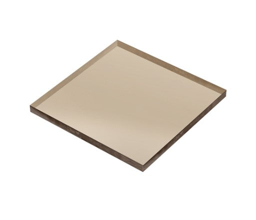 Translucent Bronze Tinted Glass Panel