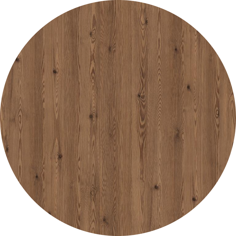 KwikCaps Self Adhesive Screw Cover Caps Thermo Brown Mountain Larch H3409 (120)