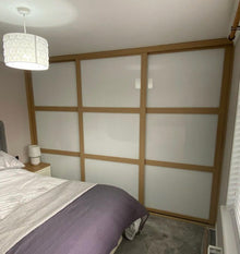 Bedrooms Plus sliding wardrobe doors installed by Trademark Joinery