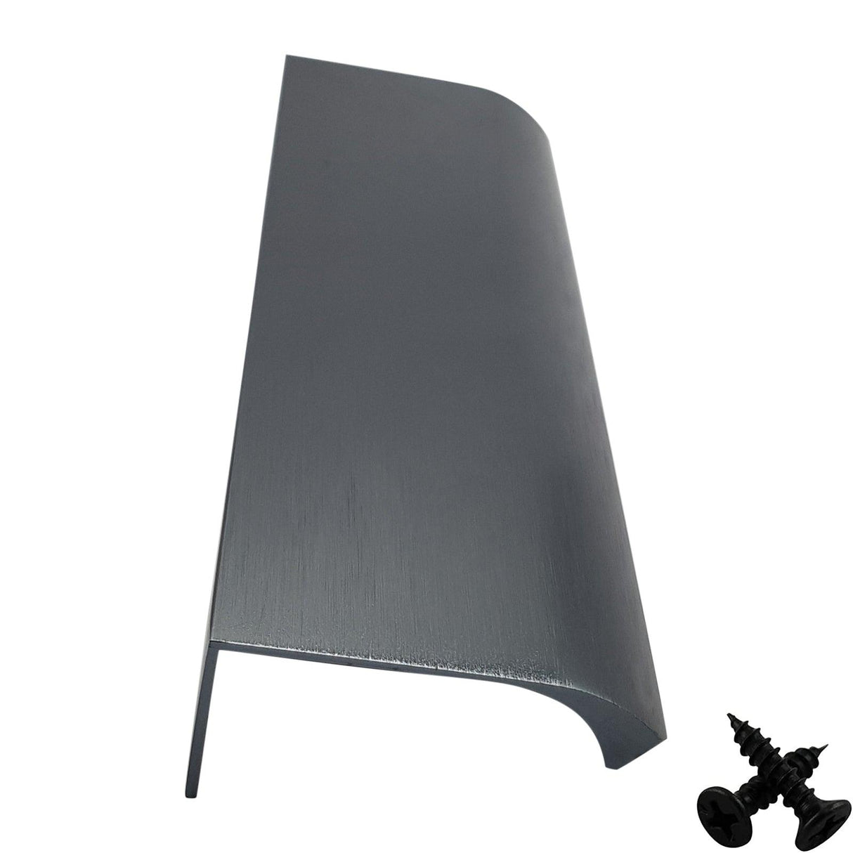 Anthracite Aluminium Cabinet Handle – Modern Cupboard, Drawer & Door Pull (Pack of 10) - Bedrooms Plus