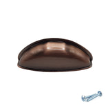 Antique Copper Cup Handle – 79mm Cabinet Drawer Pull (64mm Centres) | M4TEC VG3 Series - Bedrooms Plus