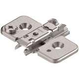 Blum Clip Mounting Plate, Cruciform, 0mm Nickel 173H7100 - Bedrooms Plus