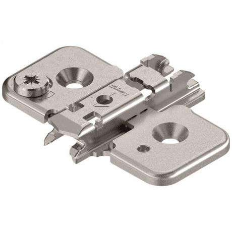 Blum Clip Mounting Plate, Cruciform, 0mm Nickel 173H7100 - Bedrooms Plus