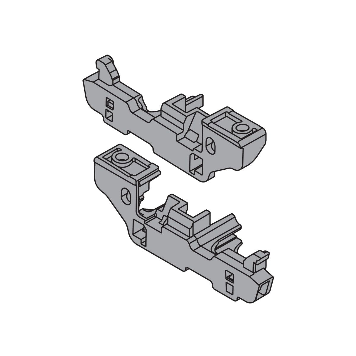 Blum MOVENTO Depth Adjustment - Left & Right - 298.7600 - Bedrooms Plus