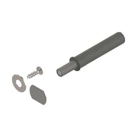 Blum Tip - On for Doors. Short Version With Magnet - Grey 956.1004 - Bedrooms Plus