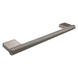 Broxburn Knurled Bar Handle 192mm - Stainless Steel Effect Cabinet Door Handles - Bedrooms Plus