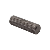 Broxburn Knurled Mini Knob Handle - Stainless Steel Effect Knurled Cabinet Door Handles - Bedrooms Plus