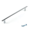 Chrome Slimline Cupboard Door Handle Carrbridge M4TEC E4 - Bedrooms Plus