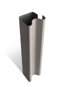 Classic Mirror Sliding Door Wardrobe Kit 2 Panels with Cashmere Steel Frame - Bedrooms Plus