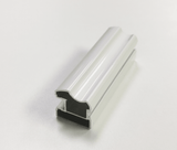 Express Silver Mirror Sliding Door Wardrobe Kit with Gloss White Frame 4 Door - Bedrooms Plus