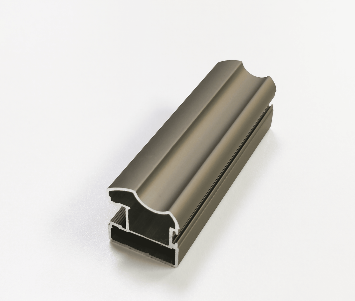 Express Silver Mirror Sliding Door Wardrobe Kit with Satin Champagne Frame 4 Door - Bedrooms Plus