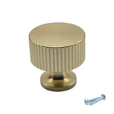 Gold Anodised Cabinet Knob – 28mm (VI9 Series) - Bedrooms Plus