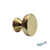 Gold Anodised Cabinet Knob 29mm (VJ4 Series) - Bedrooms Plus
