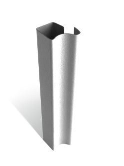 Heritage Mirror Sliding Door Wardrobe Kit 4 Panel with White Steel Frame - Bedrooms Plus