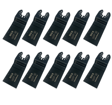 Key Blades 34mm Quick Release HCS wood plastic multi - tool blade - 5511 (10 Pack) - Bedrooms Plus