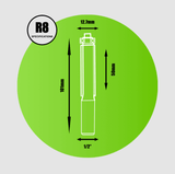 Key Blades Bottom Bearing Guided Cutter 1/2"x12.7mmx50mm - R8 - Bedrooms Plus