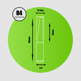 Key Blades Straight Router Cutter 1/2" x 12.7mm x 63mm - R4 - Bedrooms Plus