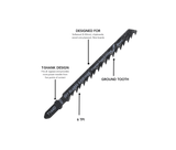 Key Blades T144D Jigsaw Blades 5 Pack - 1144 - Bedrooms Plus