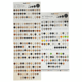 KwikCaps A4 Fold Out Sample Sheet - Bedrooms Plus