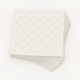 KwikCaps Self Adhesive Screw Cover Caps - Alpine White (318) W1100 ST9 - Bedrooms Plus