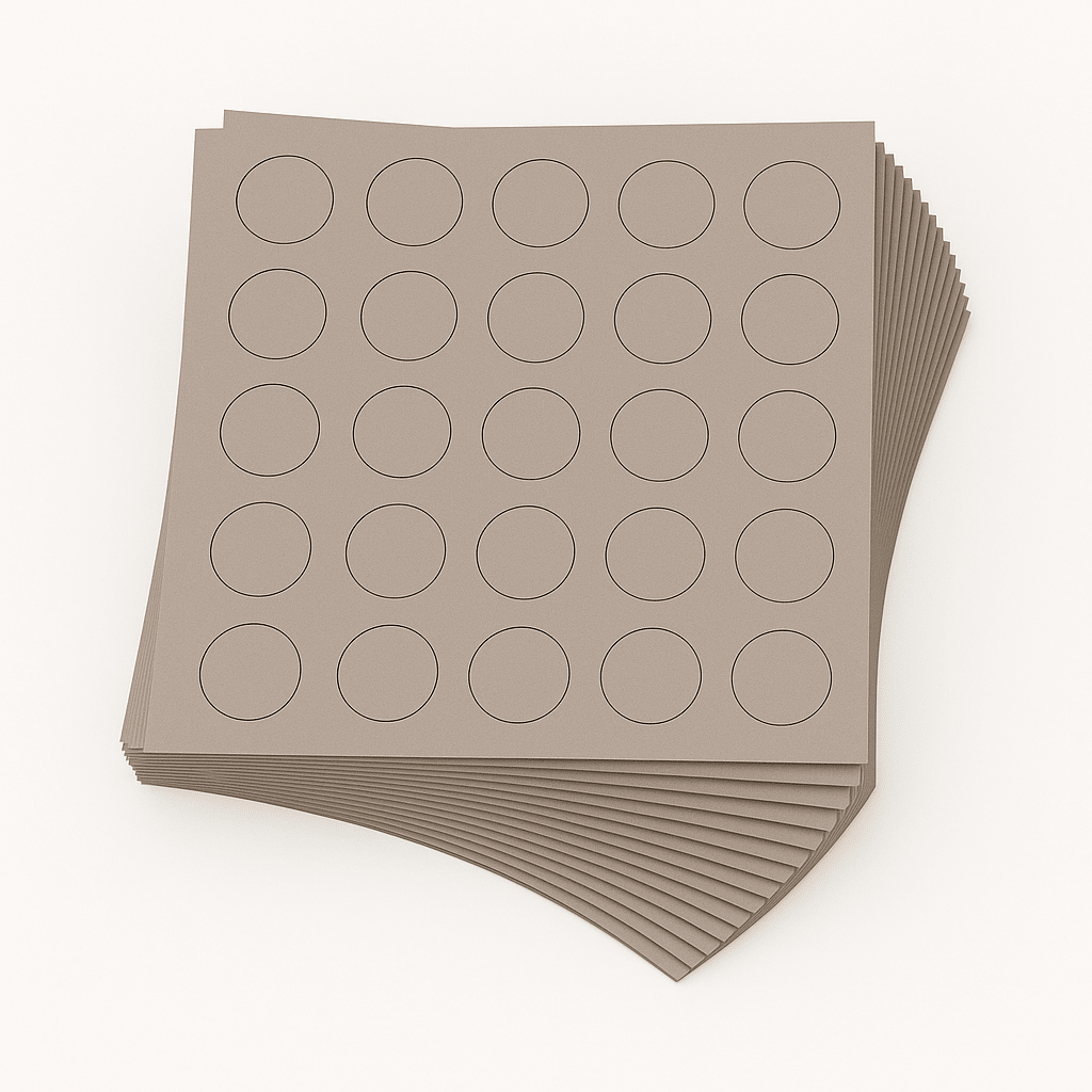 KwikCaps Self Adhesive Screw Cover Caps - Aluminium / Brushed Silvergrey (978) F509 ST2 / F765 ST20 - Bedrooms Plus