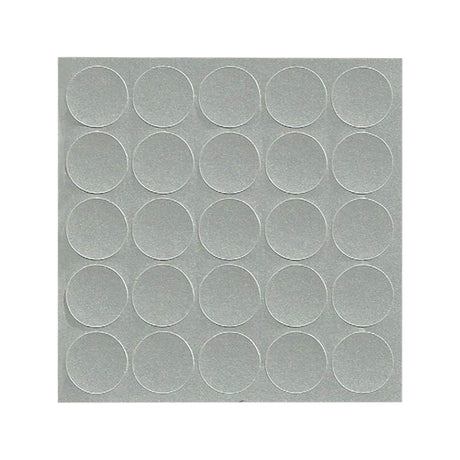 KwikCaps Self Adhesive Screw Cover Caps - Aluminium / Brushed Silvergrey (978) F509 ST2 / F765 ST20 - Bedrooms Plus
