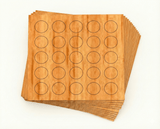 KwikCaps Self Adhesive Screw Cover Caps - Autumn Beech - Bedrooms Plus