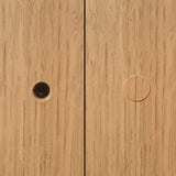 KwikCaps Self Adhesive Screw Cover Caps - Birch Ply Veneer (204) - Bedrooms Plus