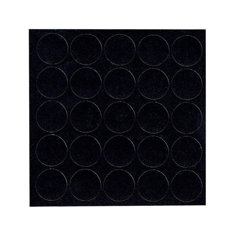 KwikCaps Self Adhesive Screw Cover Caps Black (Textured) U999 ST7 (327) - Bedrooms Plus