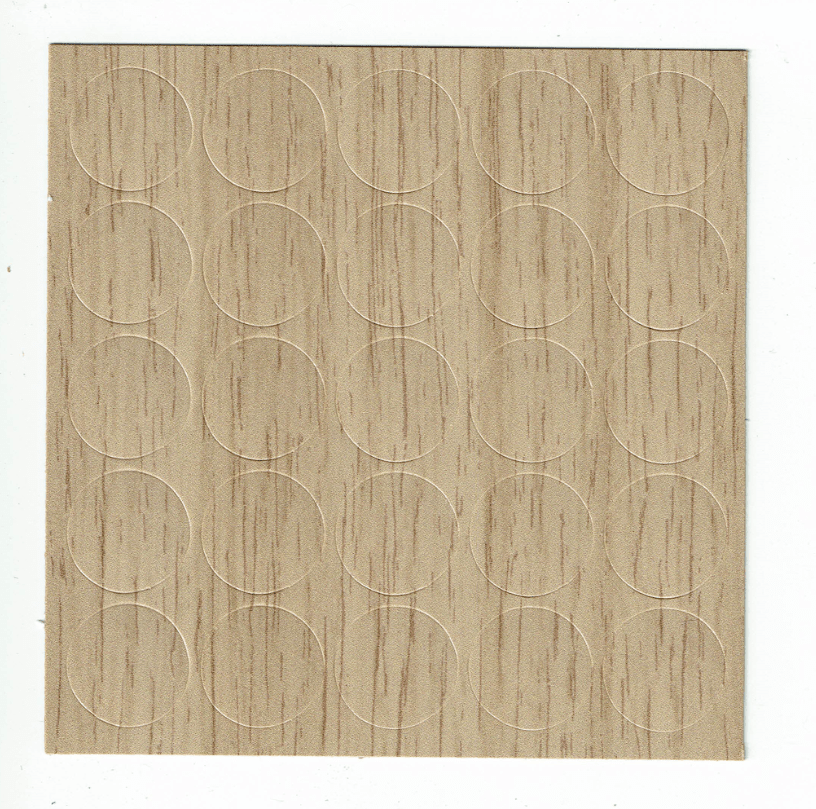 KwikCaps Self Adhesive Screw Cover Caps Bleached Vicenza Oak H3152 (981) - Bedrooms Plus