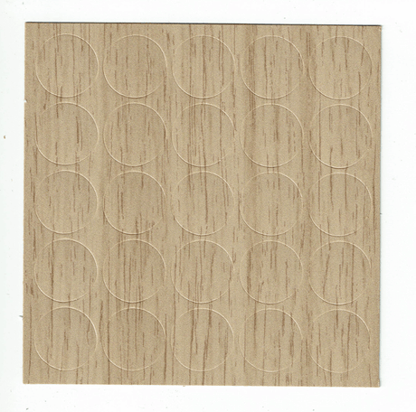 KwikCaps Self Adhesive Screw Cover Caps Bleached Vicenza Oak H3152 (981) - Bedrooms Plus