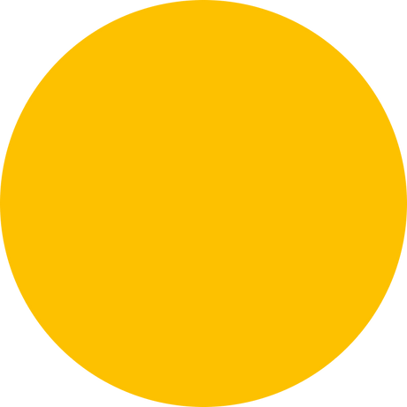 KwikCaps Self Adhesive Screw Cover Caps Brilliant Yellow U114 (074) - Bedrooms Plus