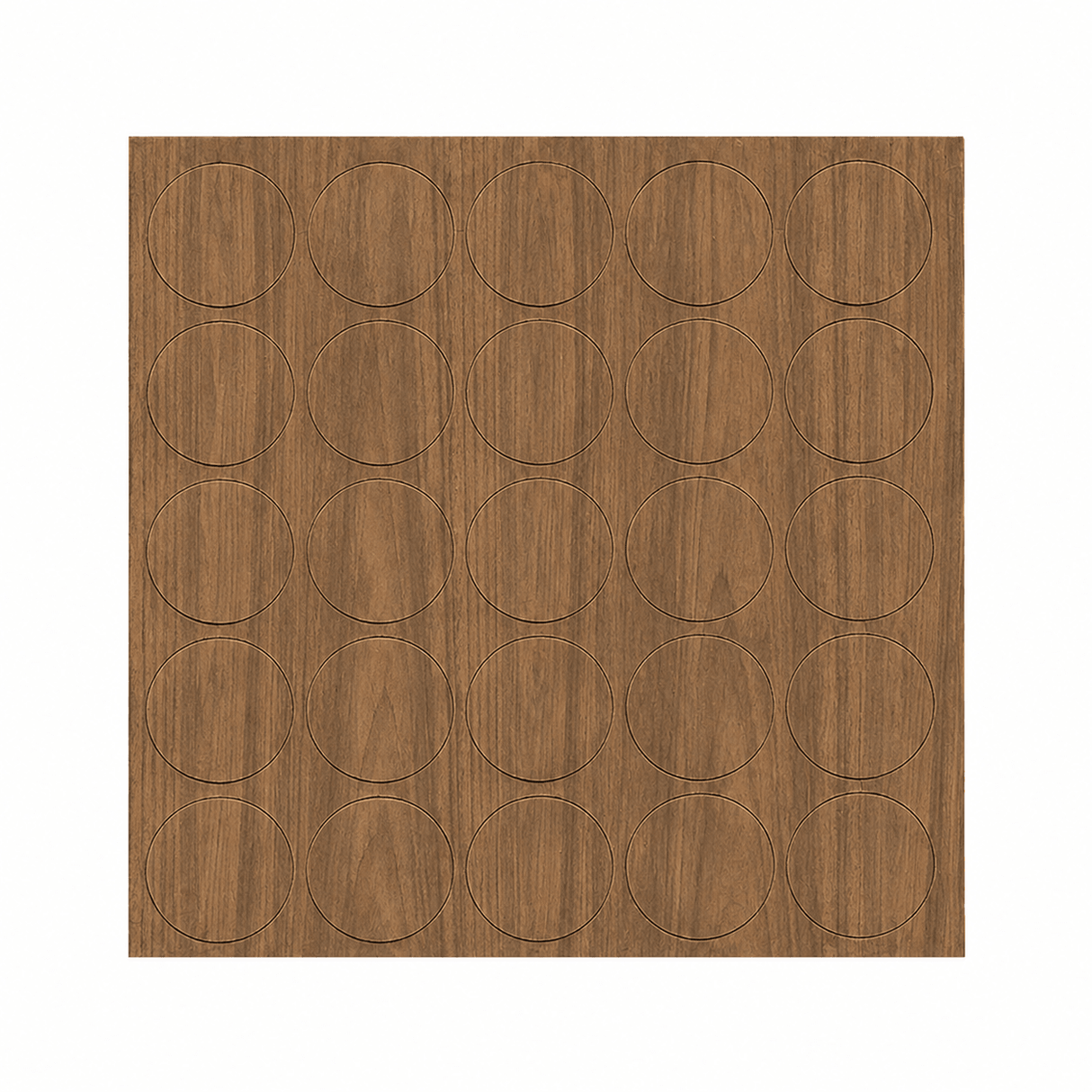 KwikCaps Self Adhesive Screw Cover Caps Brown Casella Oak H1386 (378) - Bedrooms Plus