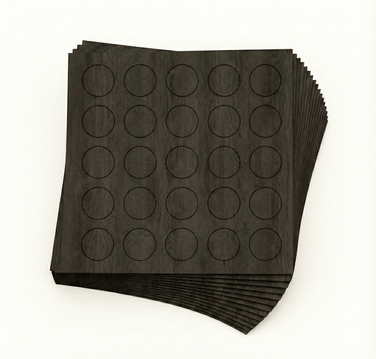 KwikCaps Self Adhesive Screw Cover Caps - Brown Fineline Metallic / Sepia Gladstone Oak (130) H3192 ST19 / H3342 TM12 - Bedrooms Plus