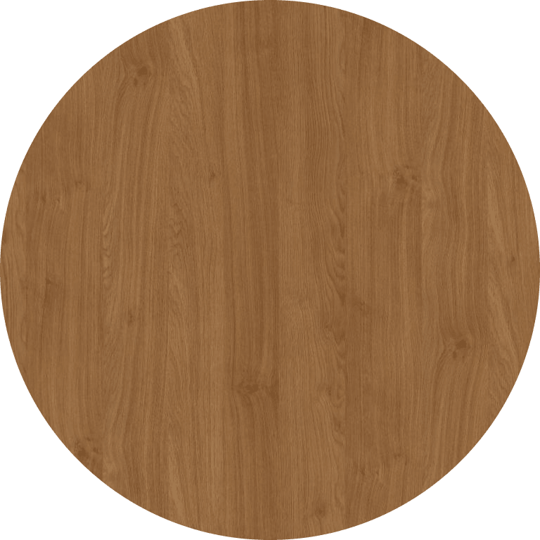 KwikCaps Self Adhesive Screw Cover Caps Cognac Kendal Oak H3398 (872) - Bedrooms Plus