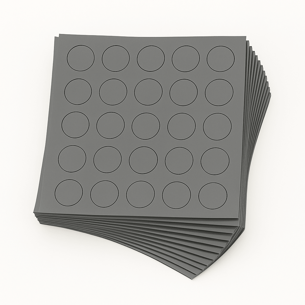 KwikCaps Self Adhesive Screw Cover Caps - Dust Grey / Finsa Gris Tormenta 09F (052) U732 ST9 - Bedrooms Plus