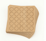 KwikCaps Self Adhesive Screw Cover Caps - Light Sorano (Ferrara) Oak / Vicenza Oak (875) H1334 ST9 / H3157 ST12 - Bedrooms Plus