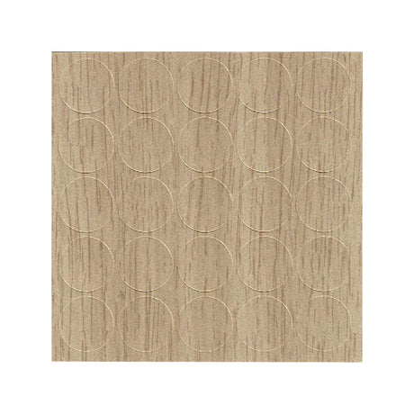 KwikCaps Self Adhesive Screw Cover Caps - Light Sorano (Ferrara) Oak / Vicenza Oak (875) H1334 ST9 / H3157 ST12 - Bedrooms Plus
