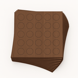 KwikCaps Self Adhesive Screw Cover Caps - Lincoln Walnut / Brown Warmia Walnut / Brown Tonsberg Oak (818) H1714 ST19 / H1307 ST19 / H309 ST12 - Bedrooms Plus