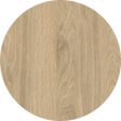 KwikCaps Self Adhesive Screw Cover Caps Natural Davos Oak H3131 (379) - Bedrooms Plus