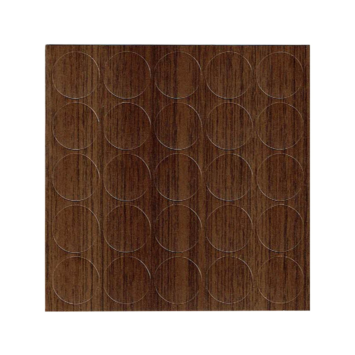 KwikCaps Self Adhesive Screw Cover Caps - Natural Dijon Walnut / Finsa Nogal Canaletto Mesura 03C (850) H3734 ST9 - Bedrooms Plus