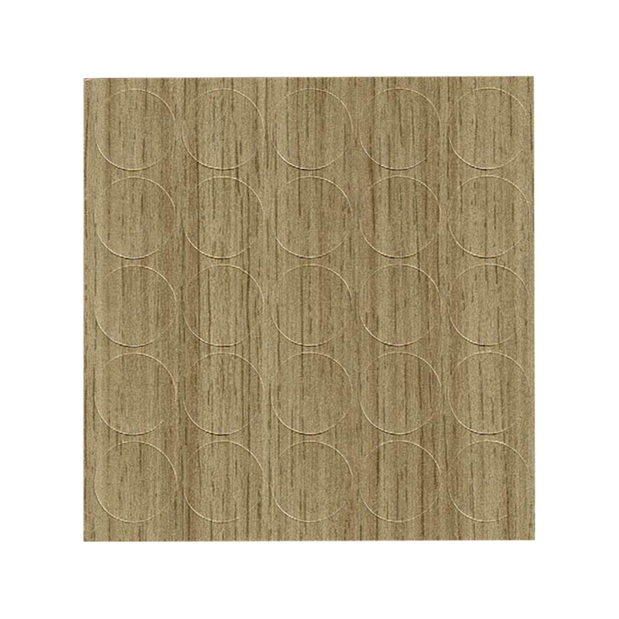 KwikCaps Self Adhesive Screw Cover Caps - Natural Hamilton Oak H3303 / Honey Castello Oak K358 (151) - Bedrooms Plus