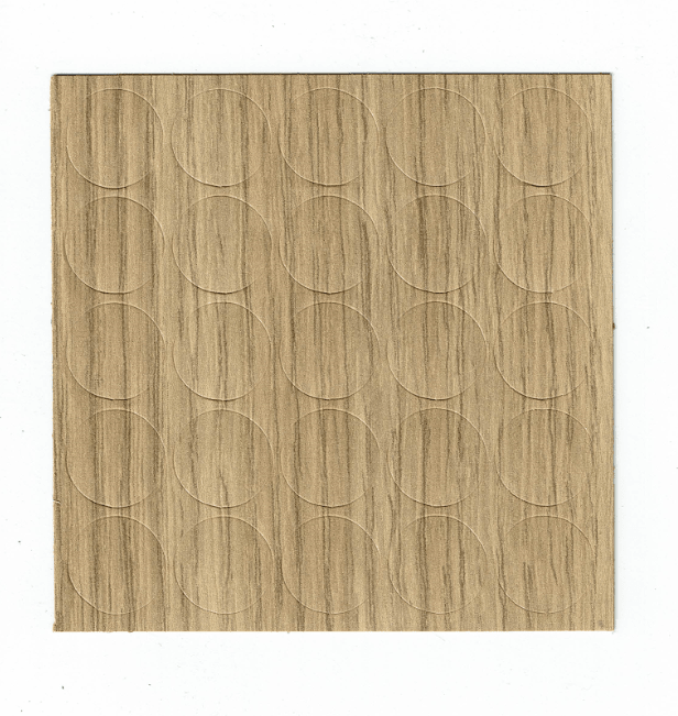 KwikCaps Self Adhesive Screw Cover Caps - Natural Hickory (623) H3730 ST10 - Bedrooms Plus