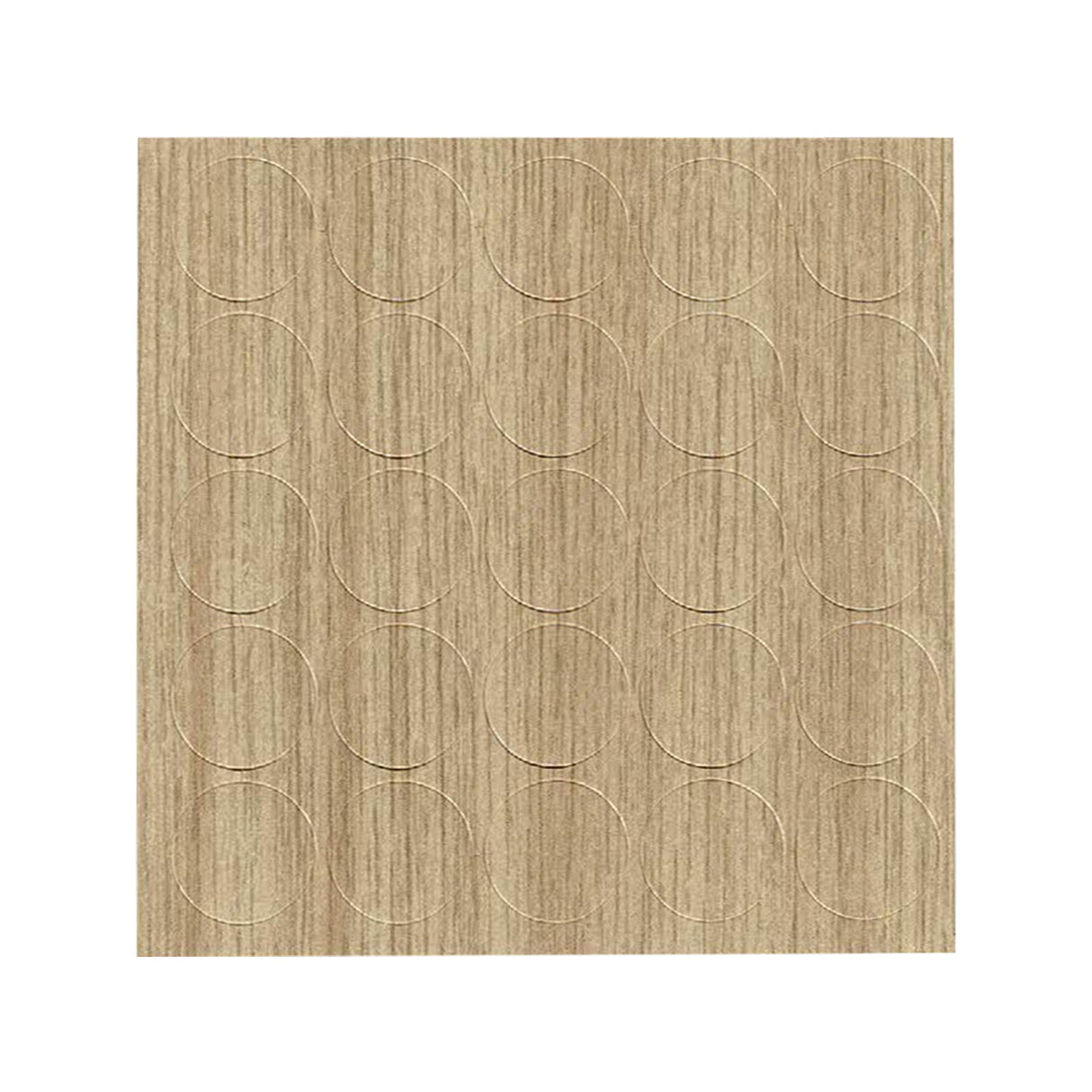 KwikCaps Self Adhesive Screw Cover Caps - Natural Sheffield Acacia / Finsa Roble Hera Sega 41G (871) H1242 ST10 - Bedrooms Plus